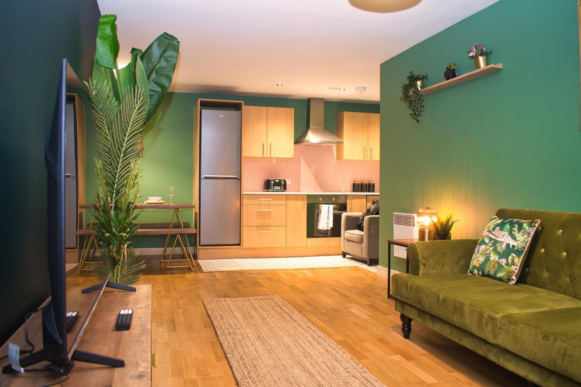 Spacious City Centre Apt - Free Parking - Ao Arena Manchester Exterior photo